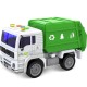Pojazd z napędem, światłem i dźwiękiem od 36m+ Anek WY520A śmieciarka - biało-zielona