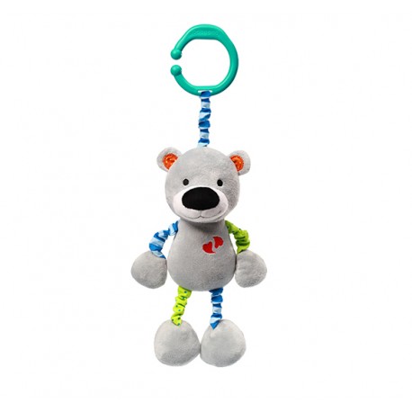 Zabawka welurowa z wibracją od 0m+ BabyOno 618 Bear Basil 33 cm