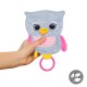 Przytulanka dla niemowląt 17,5 cm Flat Owl Celeste BabyOno 446