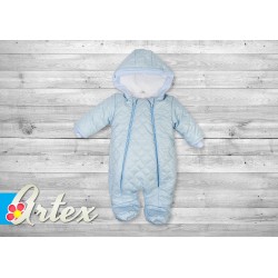 Kombinezon niemowlęcy zimowy 62-74 cm ARTEX - niebieski