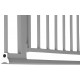 Barierka bramka rozporowa z systemem Led (szerokość 75-105 cm) Lionelo Truus - grey