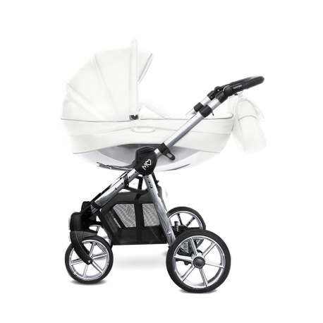 Babyactive Mommy Glossy White Sliver wózek wielofunkcyjny