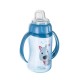 Canpol babies Kubek treningowy ustnik silikonowy 320ml CUTE ANIMALS niebieski 56/512_blu