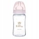 Canpol babies Butelka szeroka antykolkowa 240ml PP EasyStart ROYAL BABY różowa 35/234_pin