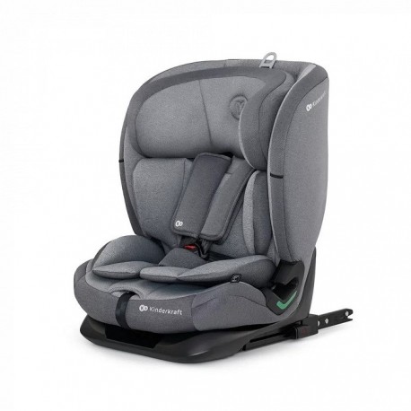 Kinderkraft ONETO3 i-Size szary 9-36 kg fotelik samochodowy