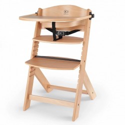 Kinderkraft ENOCK drewniane krzesełko do karmienia